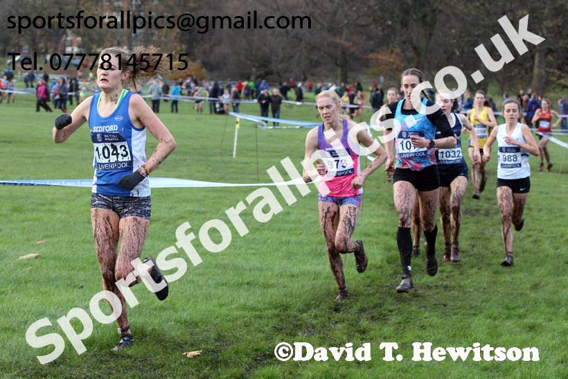 Senior Women and under-23 Womens 2017 British Athletics Liverpool Cross Challenge, Sefton Park, Liverpool. Photo:  David T. Hewitson/Sports for All Pics